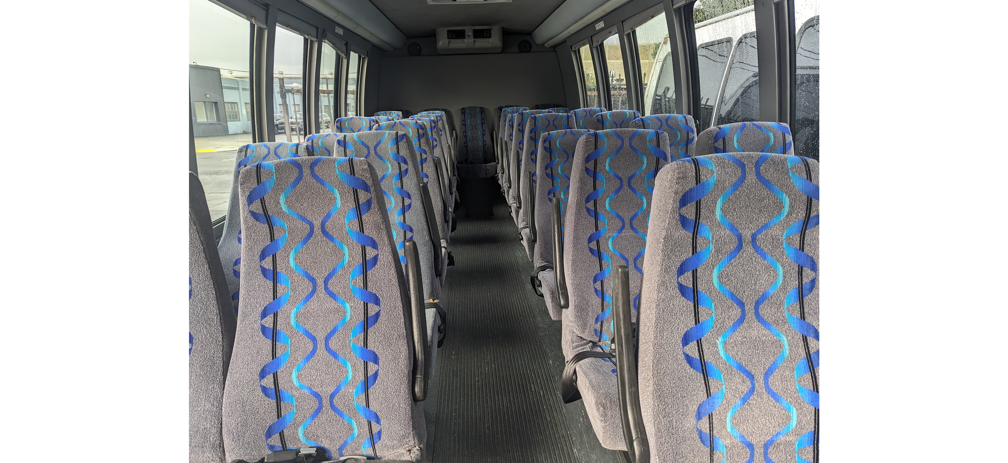 Minibus interior